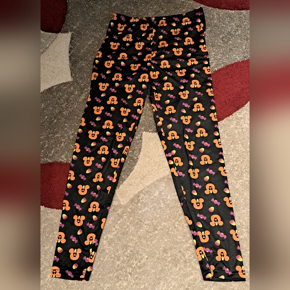 Disney Mickey Pumpkin Halloween Leggings🎃🎃🎃
